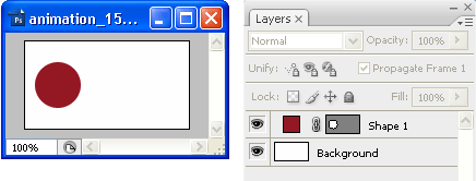 Simple layered image file