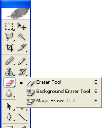 Photoshop Eraser Tool