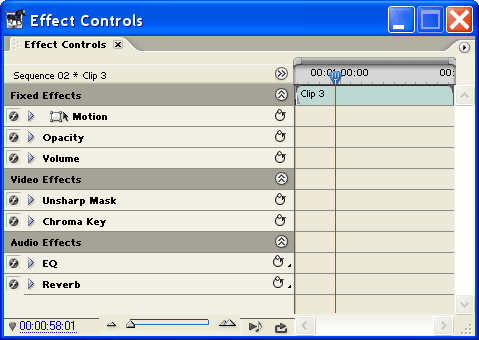 how to open effect controls in adobe premiere pro