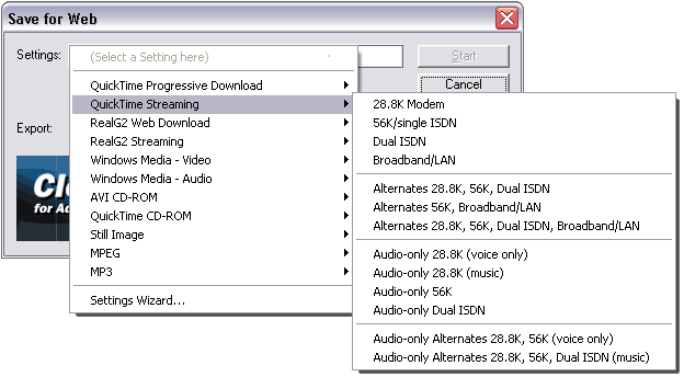 adobe premiere 6.0 media settings location