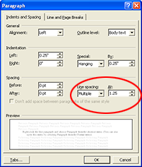 Formatting Paragraphs In Microsoft Word